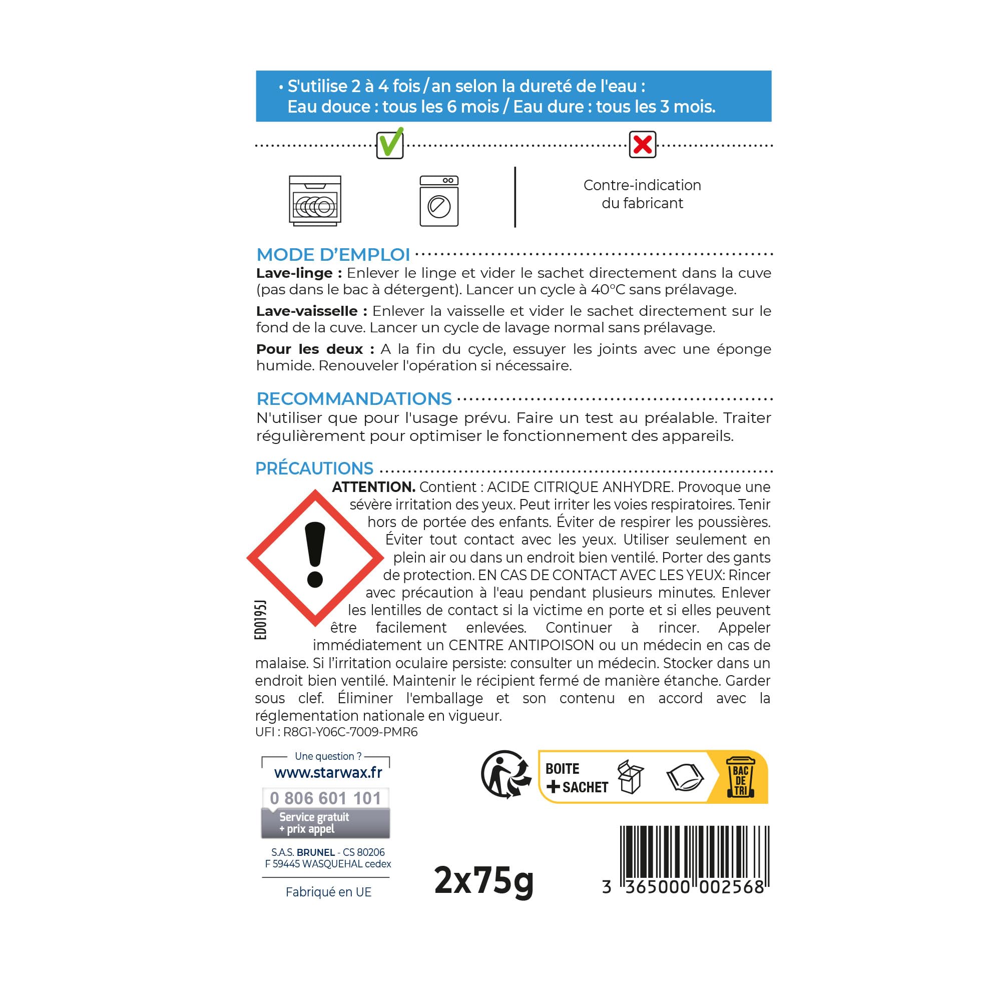 starwax-d-tartrant-lave-linge-et-lave-vaisselle-2-x-75-g image 7
