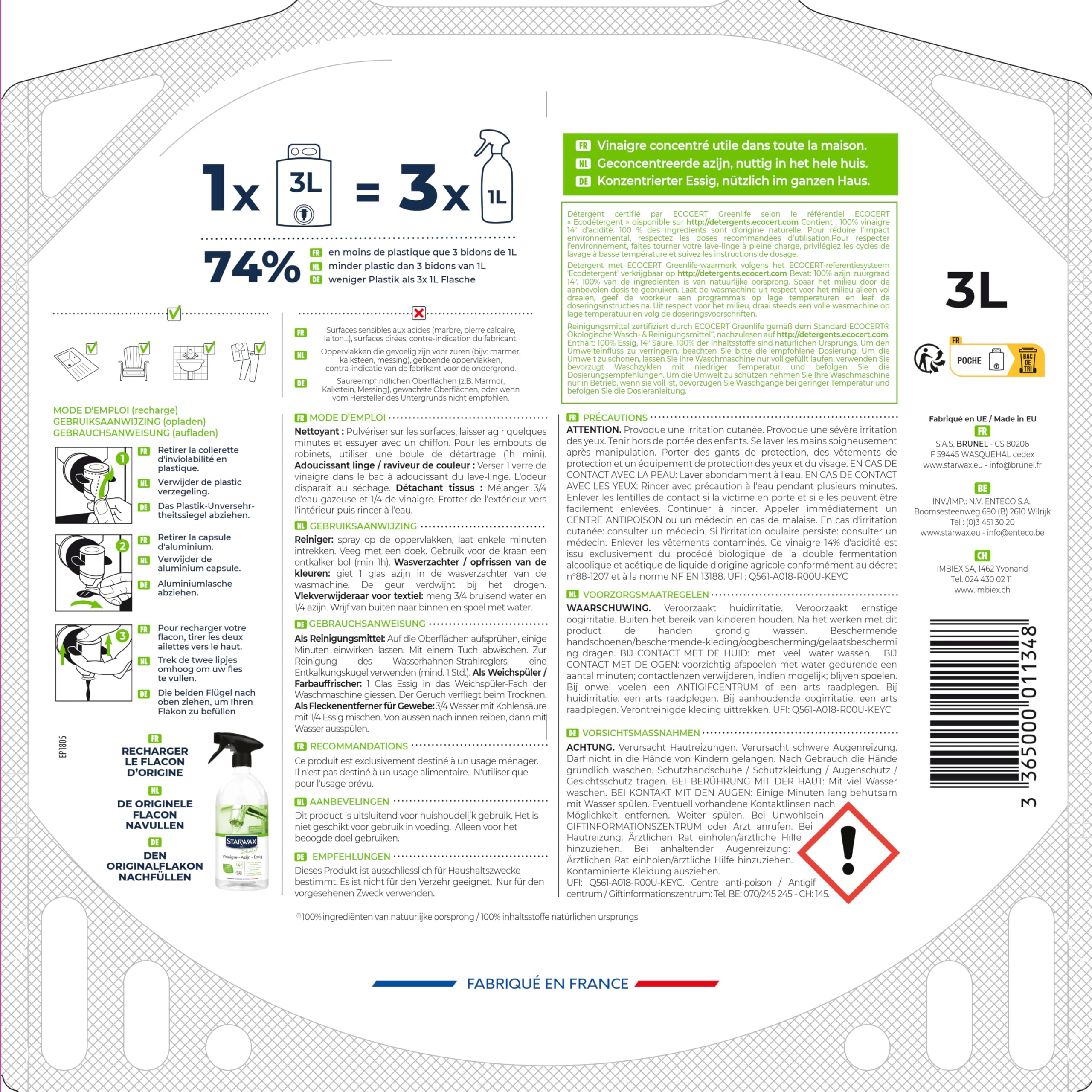 starwax-soluvert-vinaigre-multi-usages-14-co-recharge-3l image 6