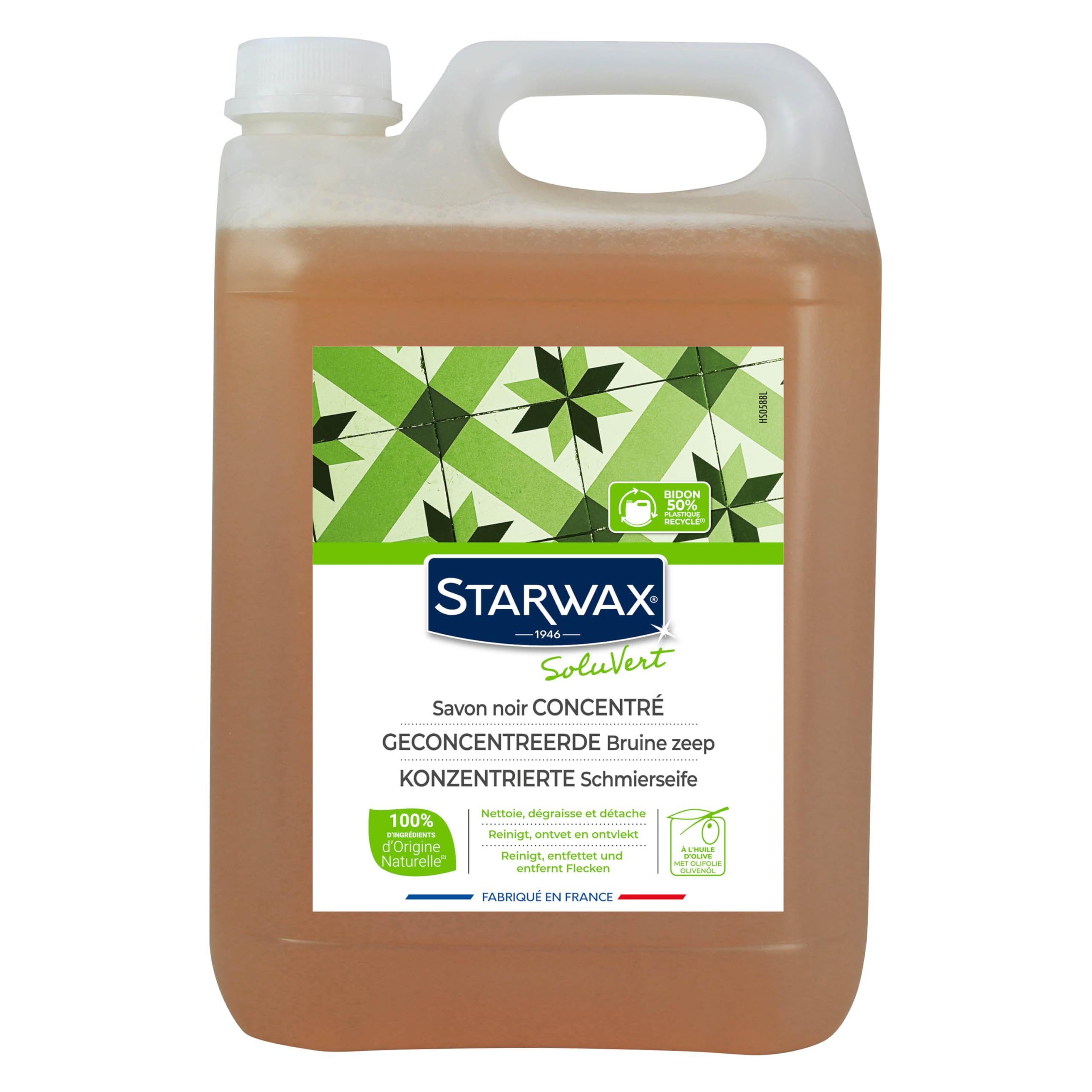 starwax-soluvert-savon-noir-concentr-huile-d-olive-5-l image 1