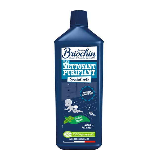 jacques-briochin-nettoyant-purifiant-sols-concentr-menthe-1l image 1