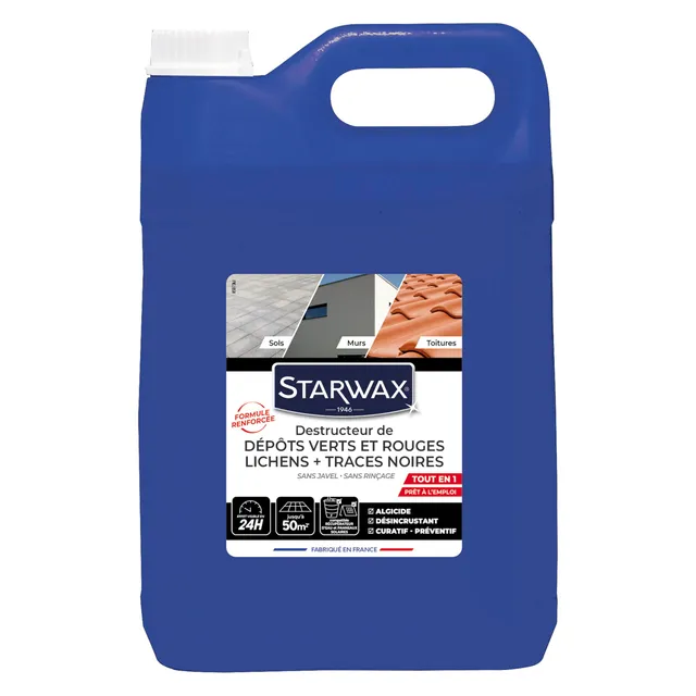 starwax-destructeur-d-p-ts-verts-rouges-lichens-5l image 1