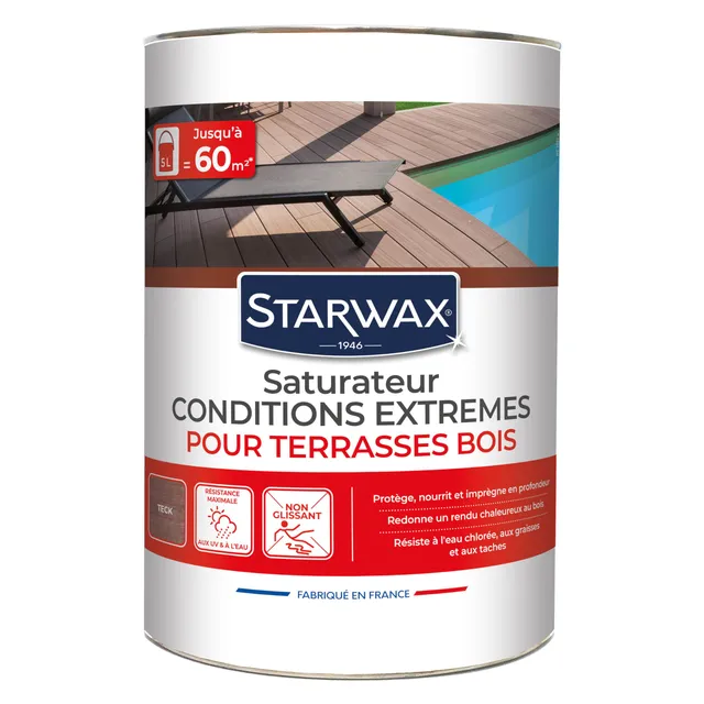 starwax-saturateur-haute-protection-terrasses-bois-teck-5l image 1