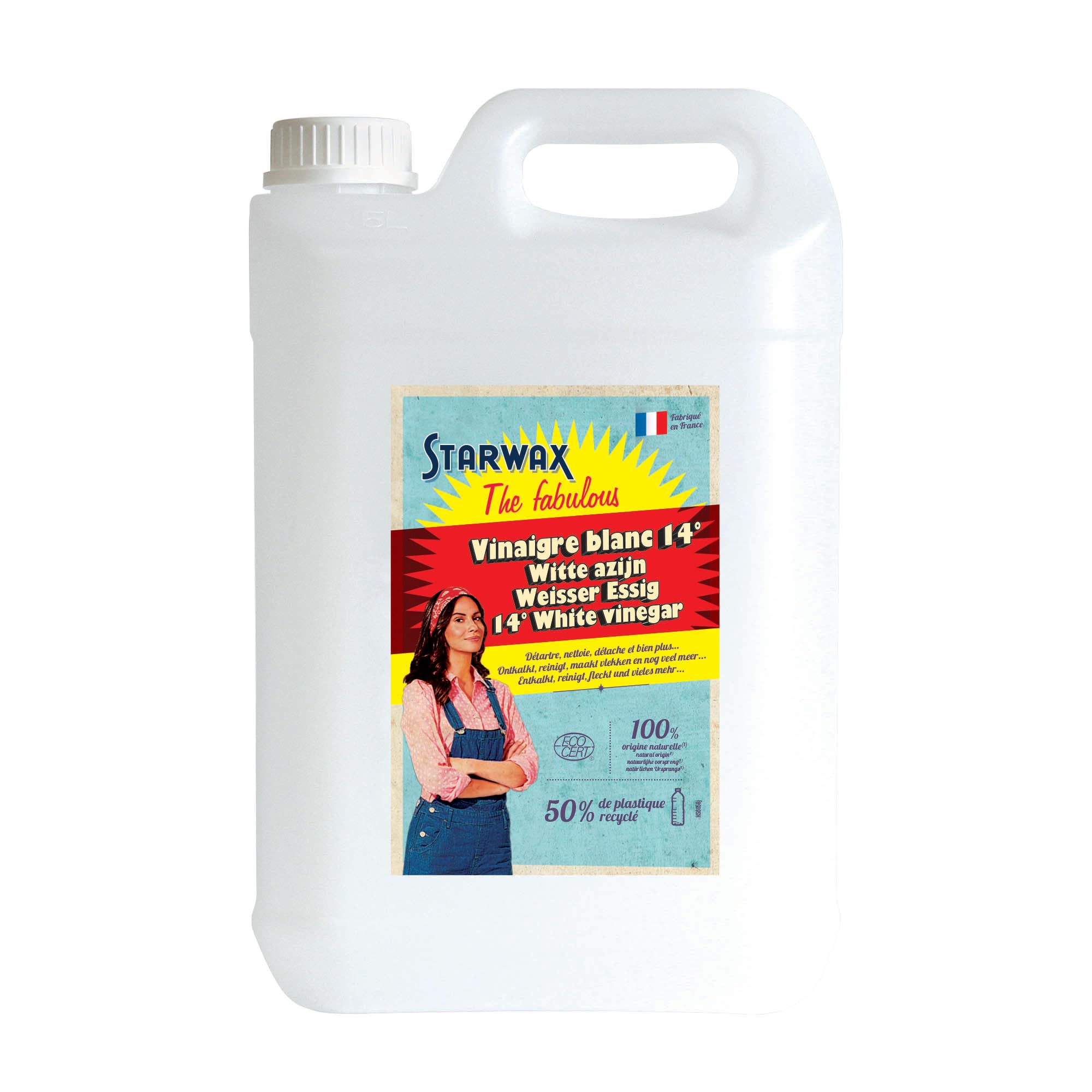 starwax-fabulous-vinaigre-blanc-m-nager-14-5l image 1