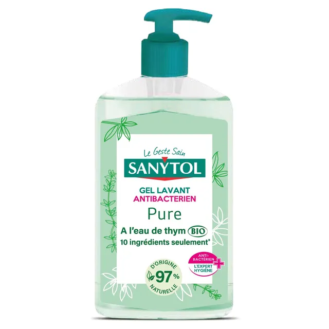sanytol-gel-lavant-pure-eau-de-thym-250-ml image 1