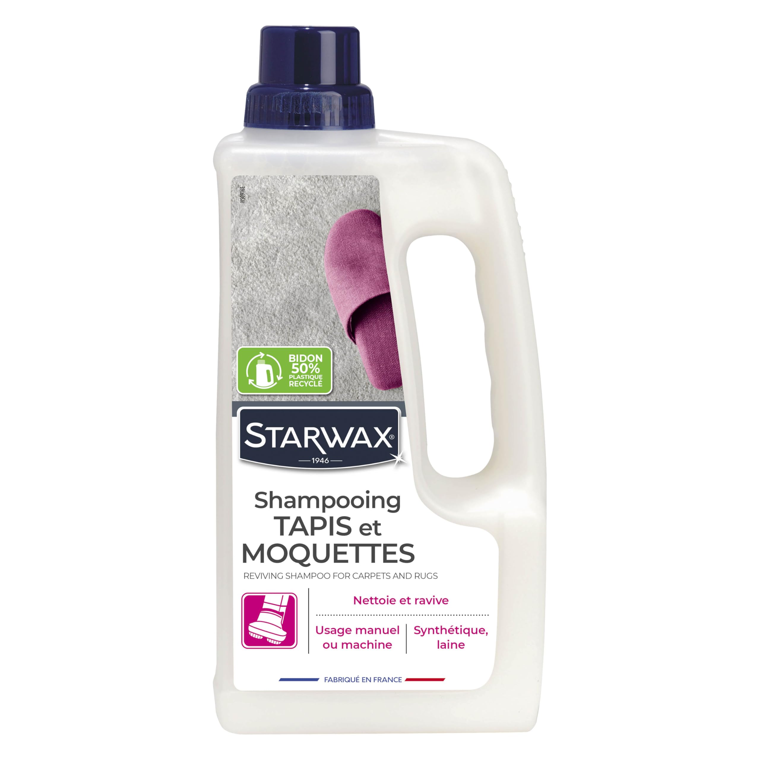 starwax-shampooing-raviveur-tapis-et-moquettes-1l image 1