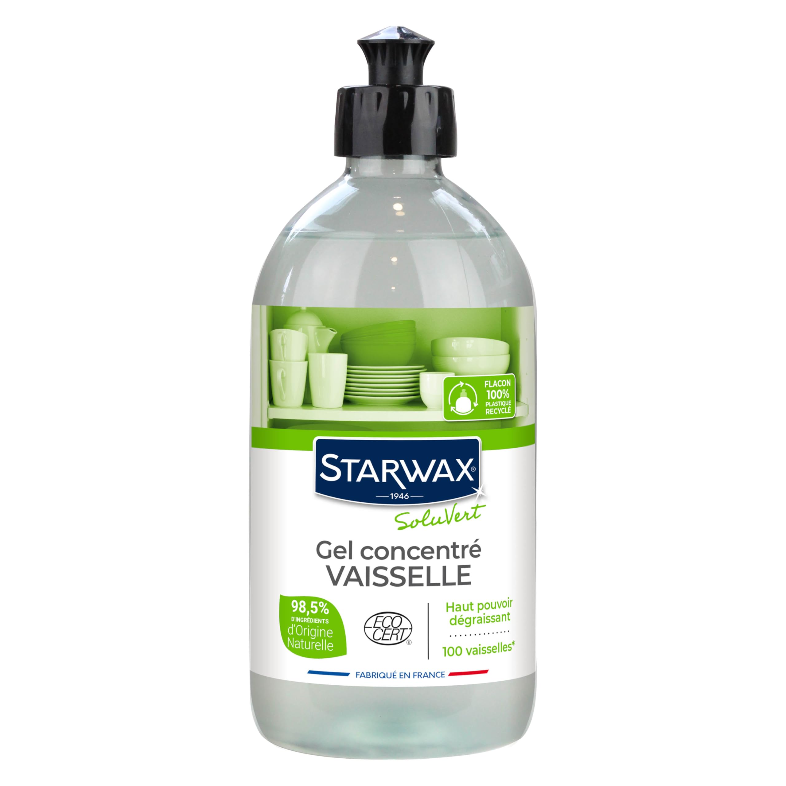 starwax-soluvert-liquide-vaisselle-concentr-500-ml image 1