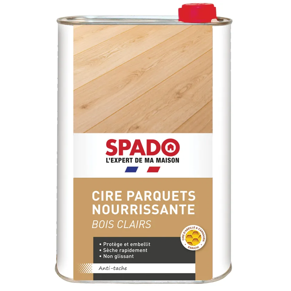 spado-cire-nourrissante-parquets-bois-clairs-1l image 1