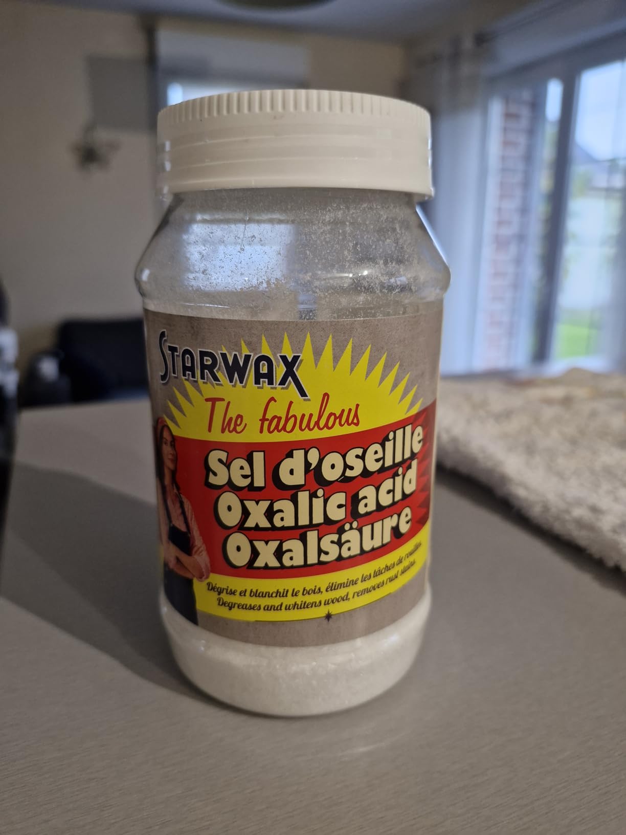 Super détachant rouille sur textile