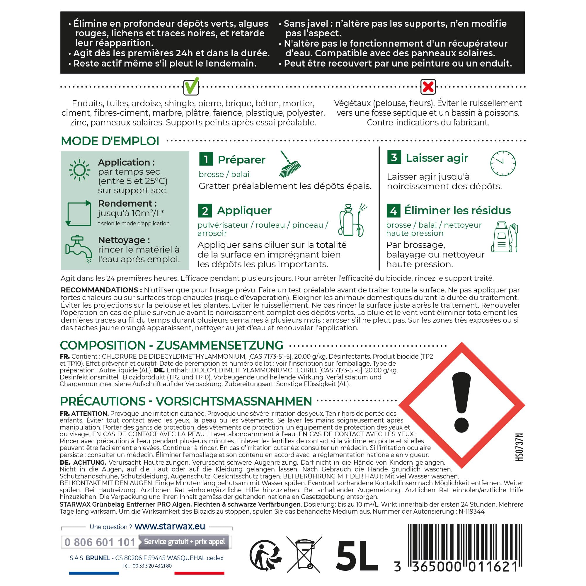 starwax-destructeur-d-p-ts-verts-rouges-lichens-5l image 8