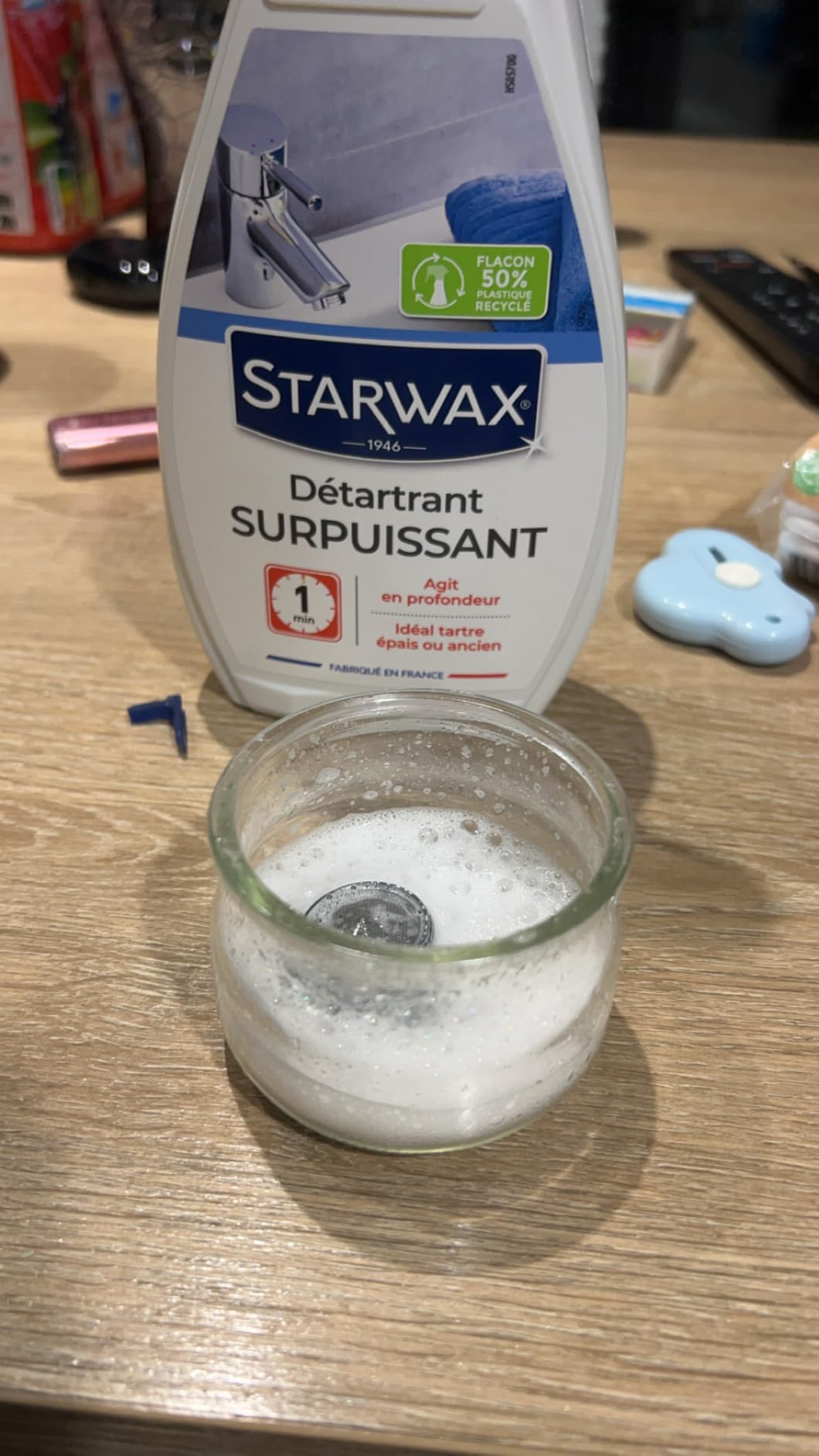 Efficace mais odeur forte