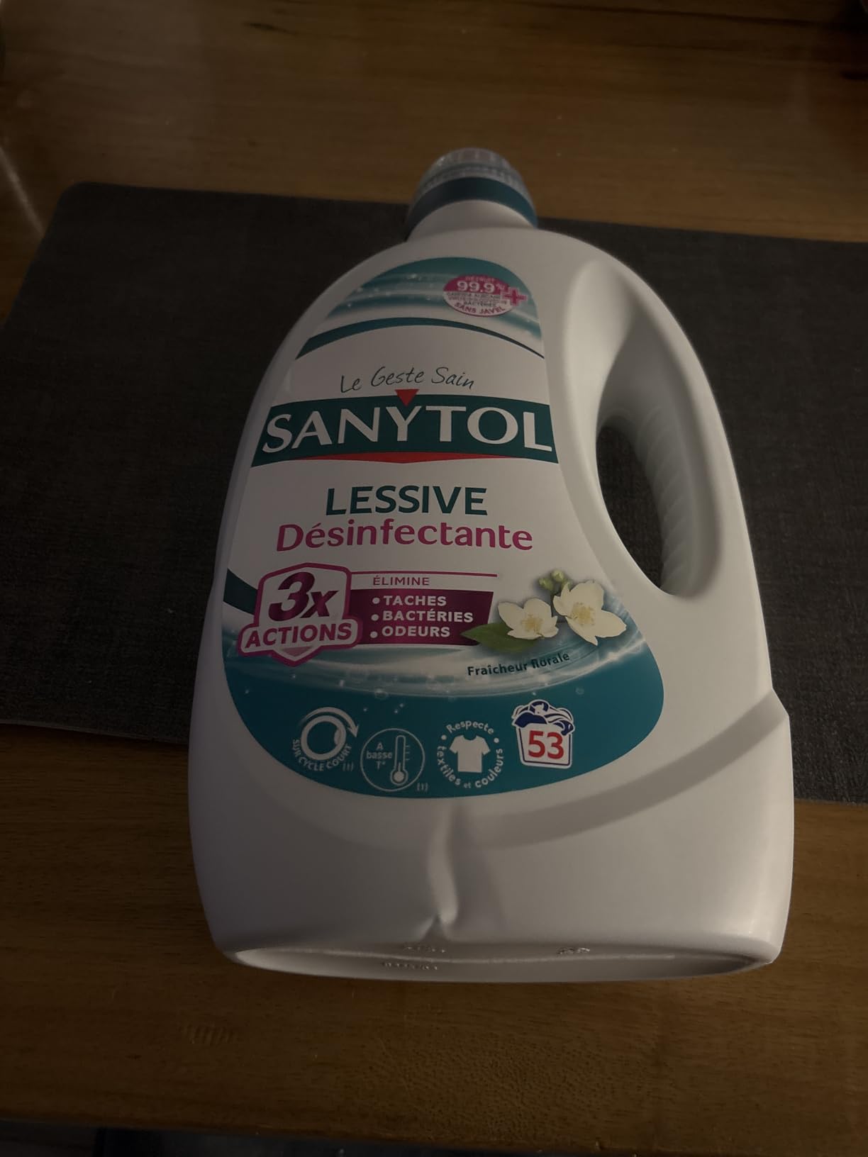 Enfin une lessive qui désinfecte !