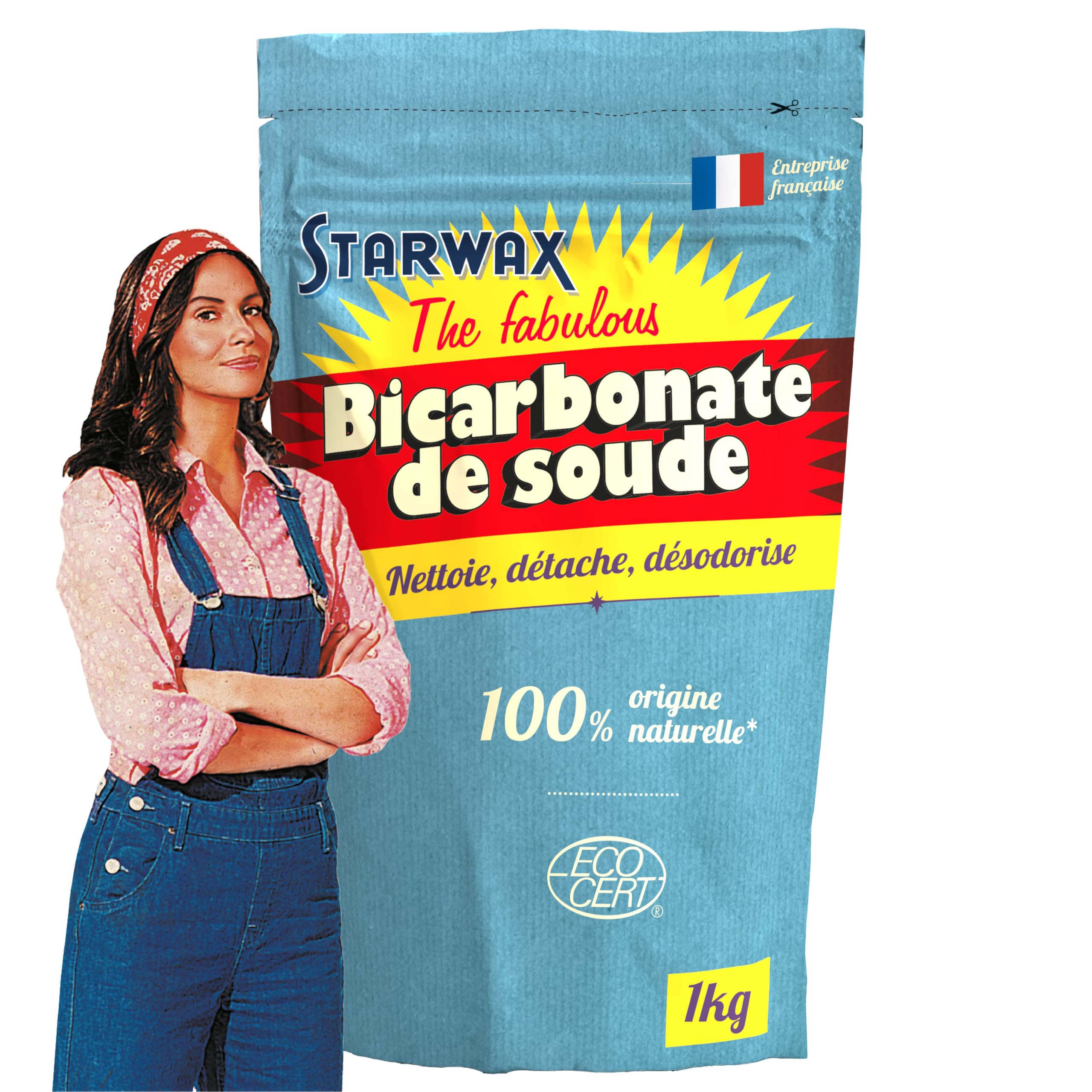 starwax-the-fabulous-bicarbonate-de-soude-1kg-nettoyant-multi-usages image 1