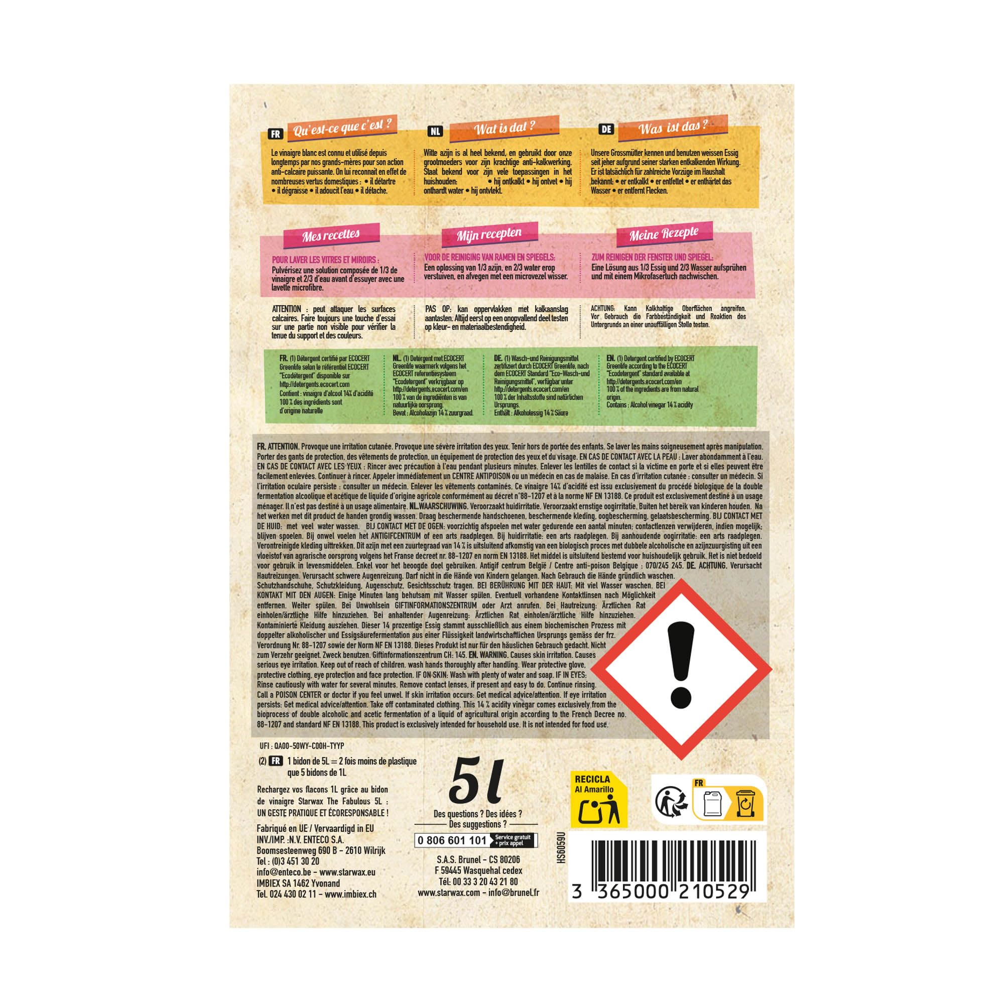 starwax-fabulous-vinaigre-blanc-m-nager-14-5l image 7
