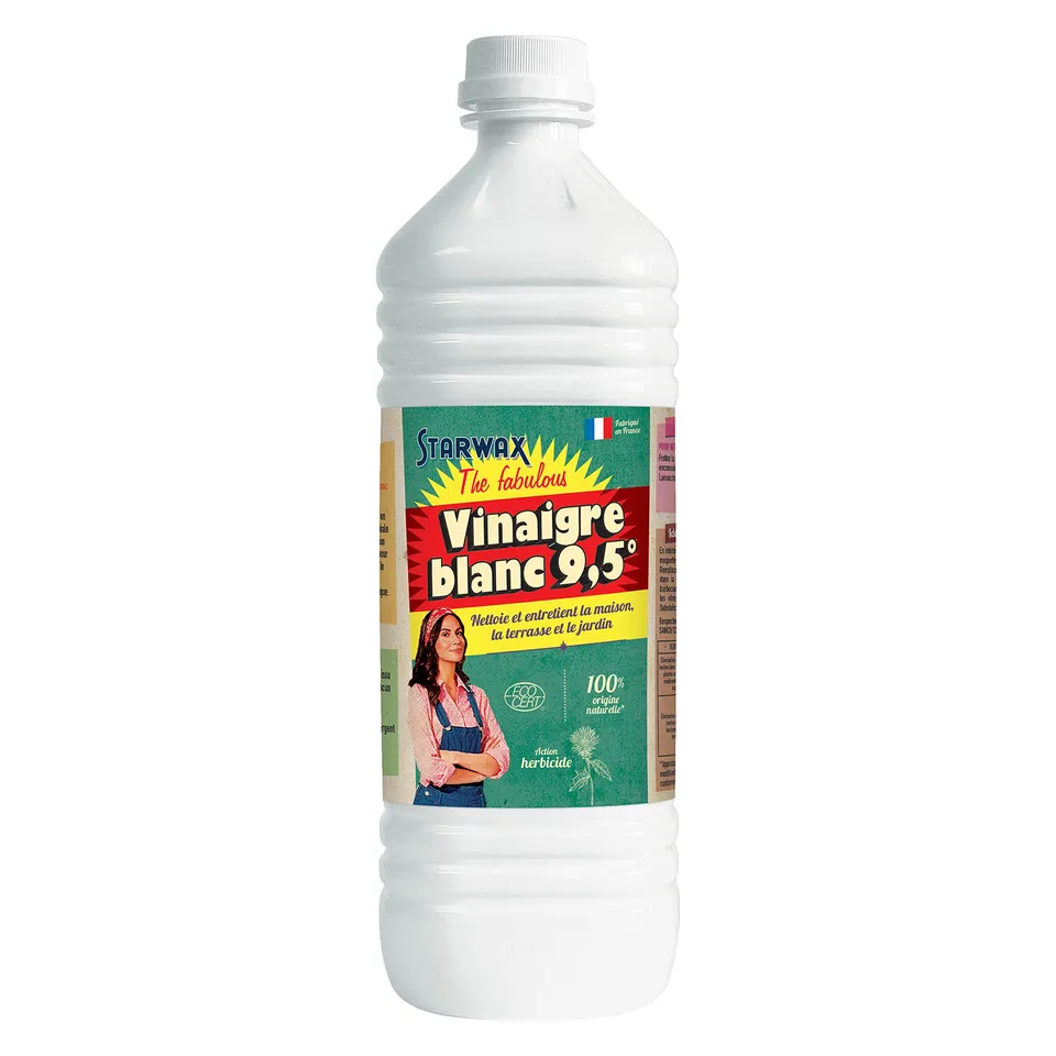 starwax-fabulous-vinaigre-blanc-m-nager-9-5-sans-parfum-1l image 1