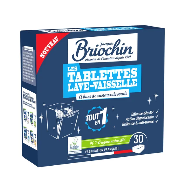 jacques-briochin-tablettes-lave-vaisselle-x30-sans-parfum image 1
