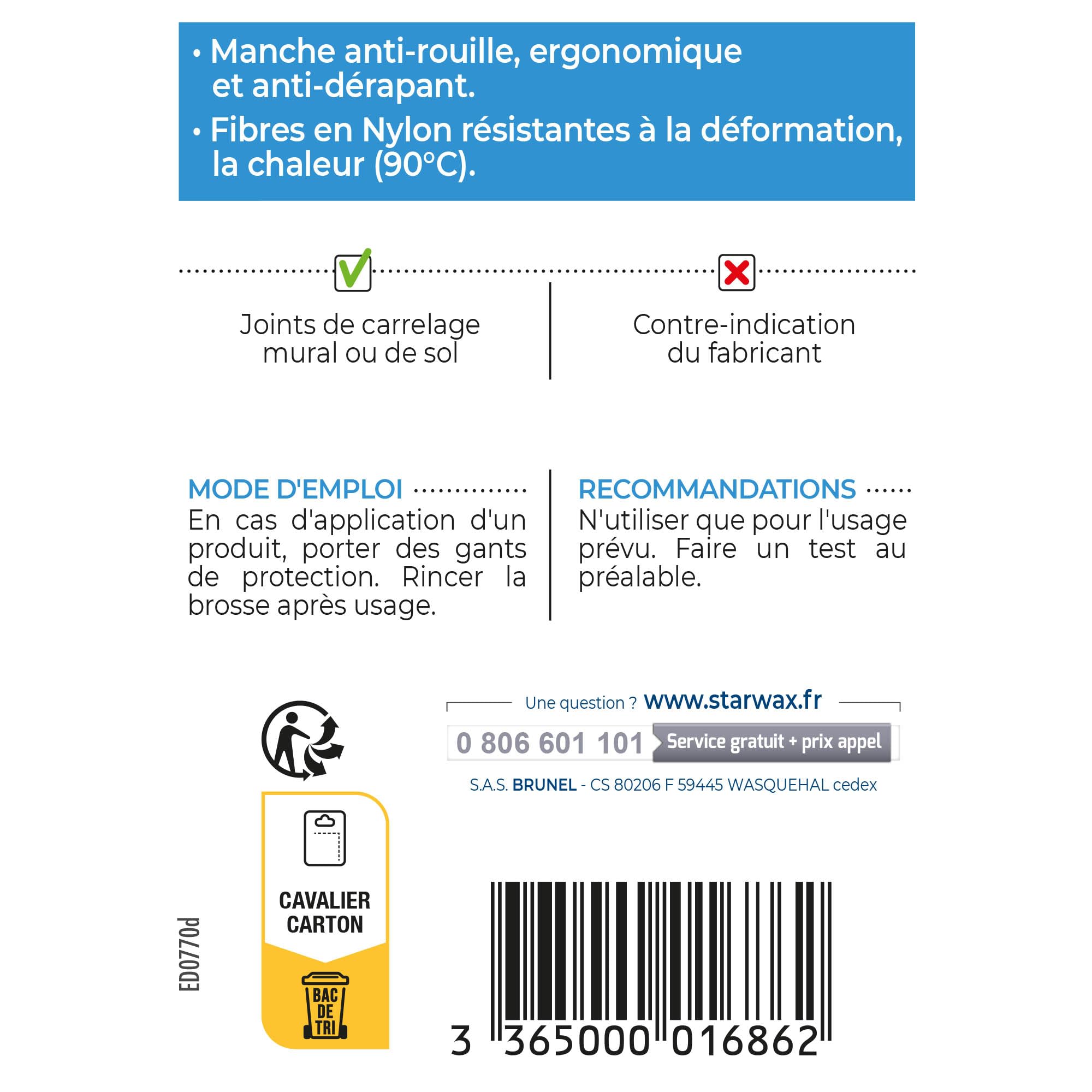 starwax-brosse-joints-ergonomique-t-te-troite-anti-rouille image 7