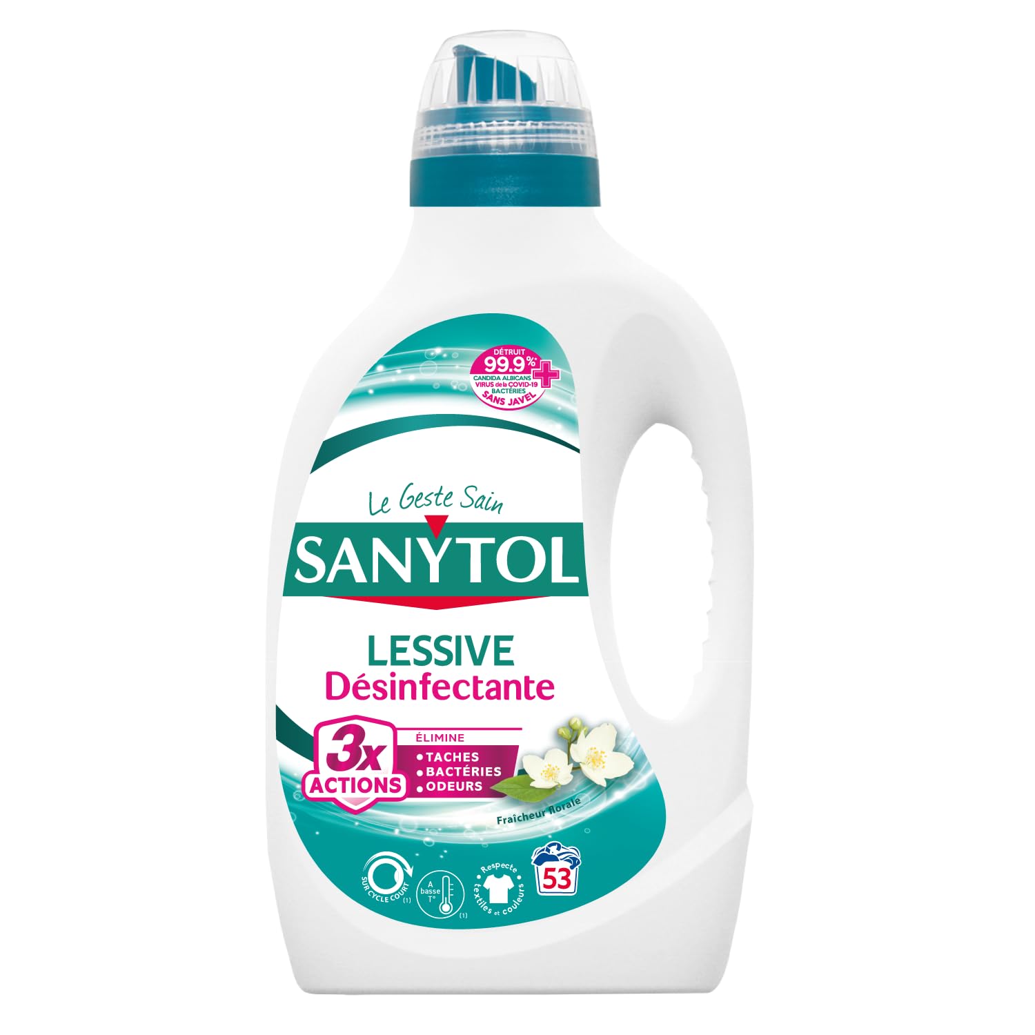 sanytol-lessive-d-sinfectante-fleurs-blanches-2-65-l image 2