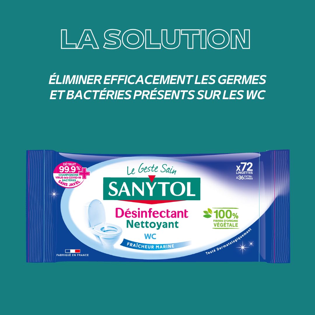 sanytol-lingettes-d-sinfectantes-wc-fra-cheur-marine-3x72 image 5