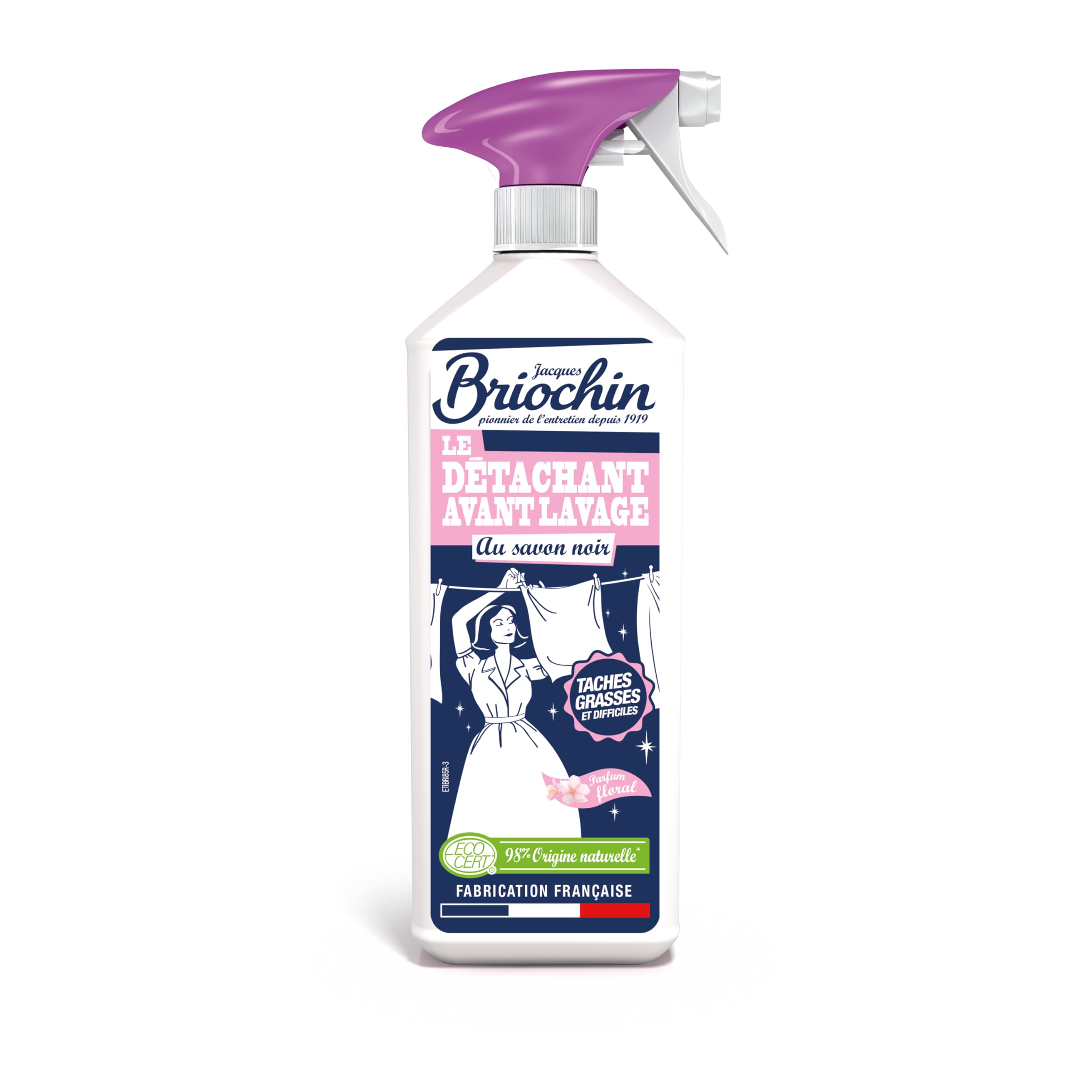 jacques-briochin-spray-d-tachant-avant-lavage-au-savon-noir-500-ml-lot-de-2 image 1
