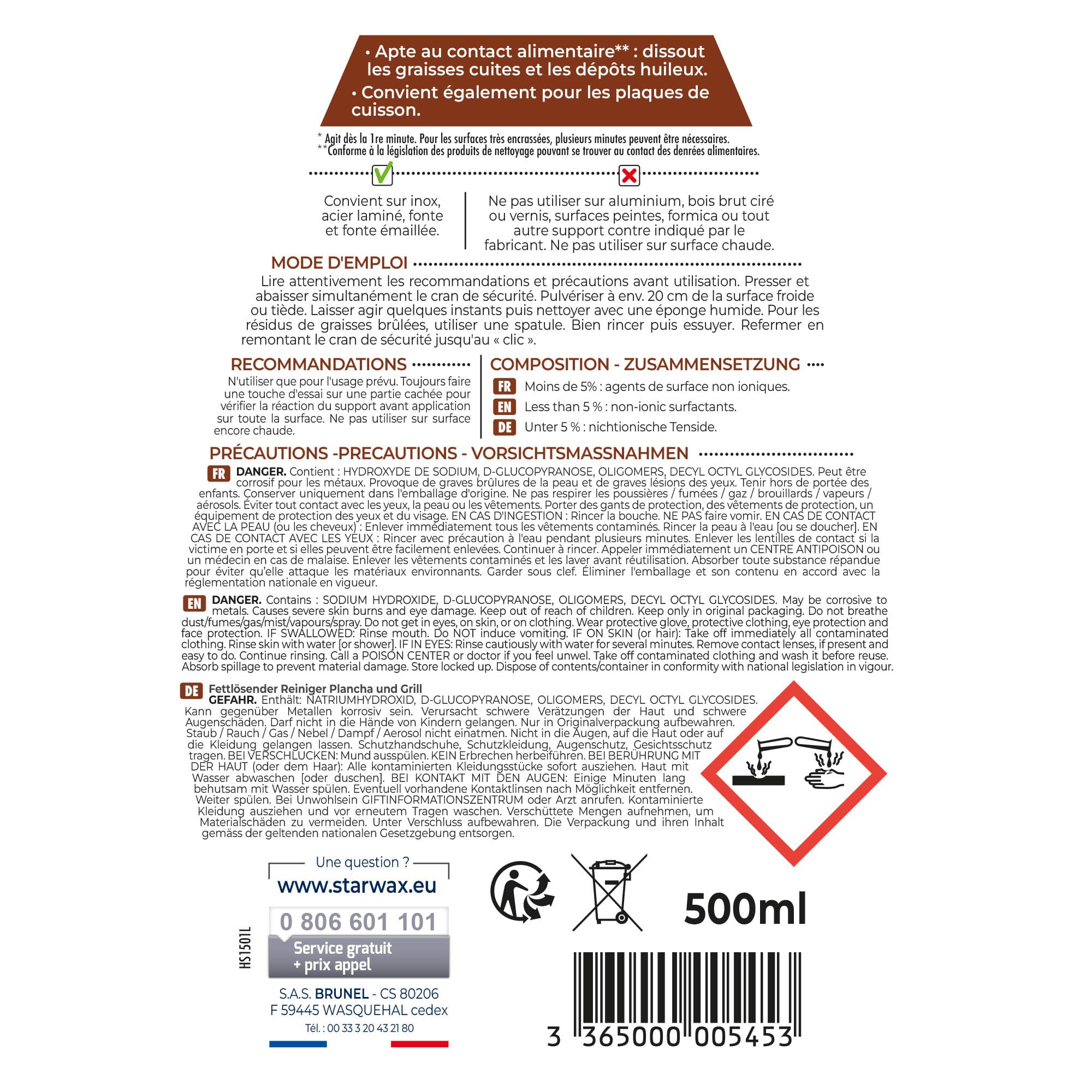 starwax-nettoyant-d-graissant-plancha-et-barbecue-500ml image 7