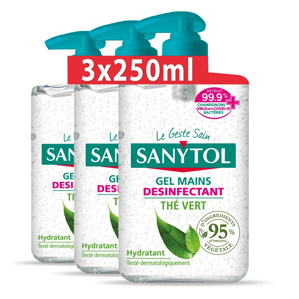 sanytol-gel-mains-d-sinfectant-th-vert-250-ml-lot-de-3 image 1