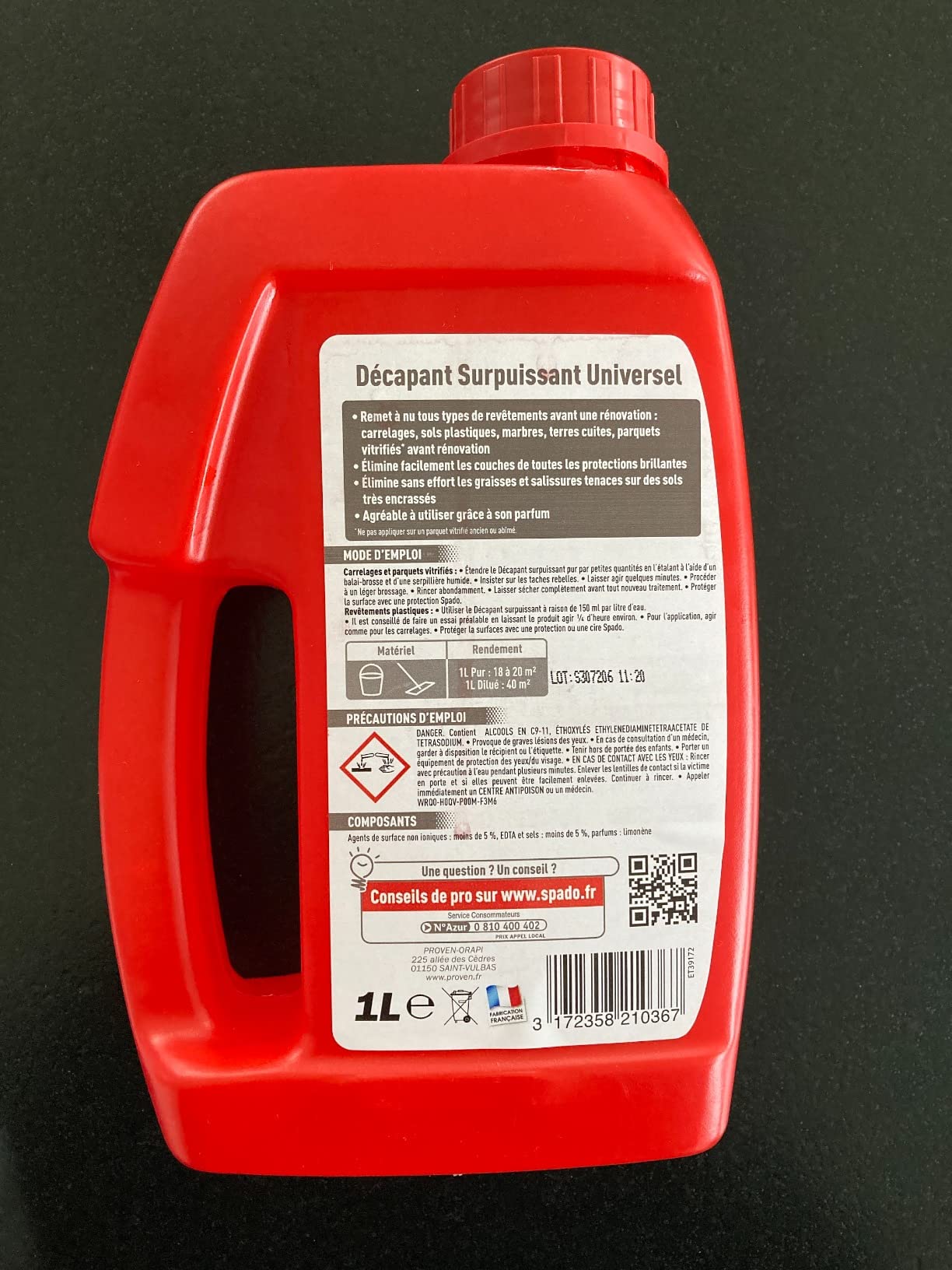 Décapage puissant