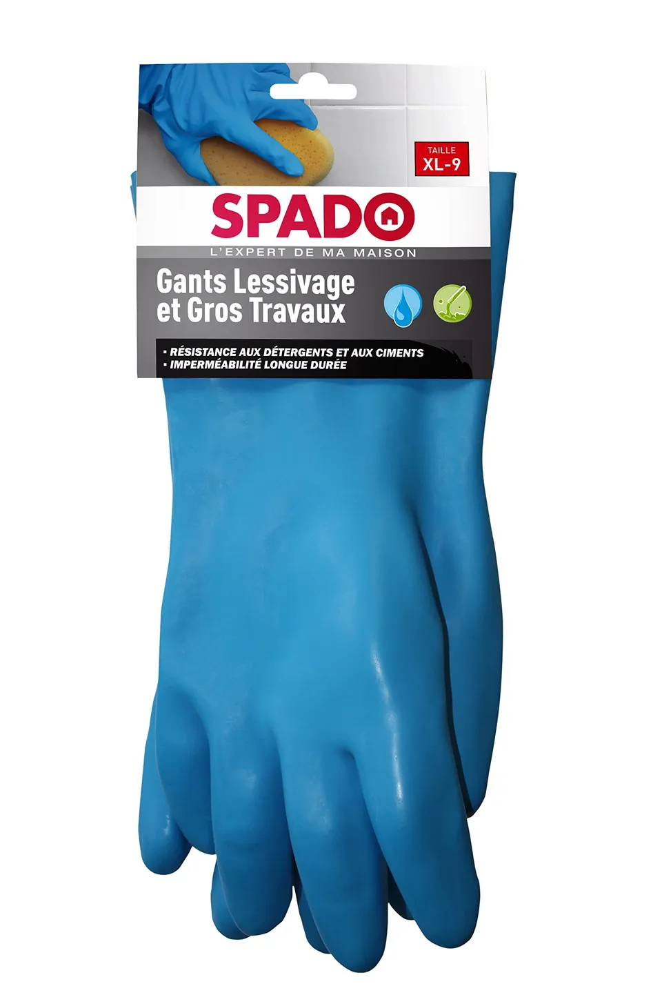 spado-gants-lessivage-t9-tanches-lot-de-3 image 1